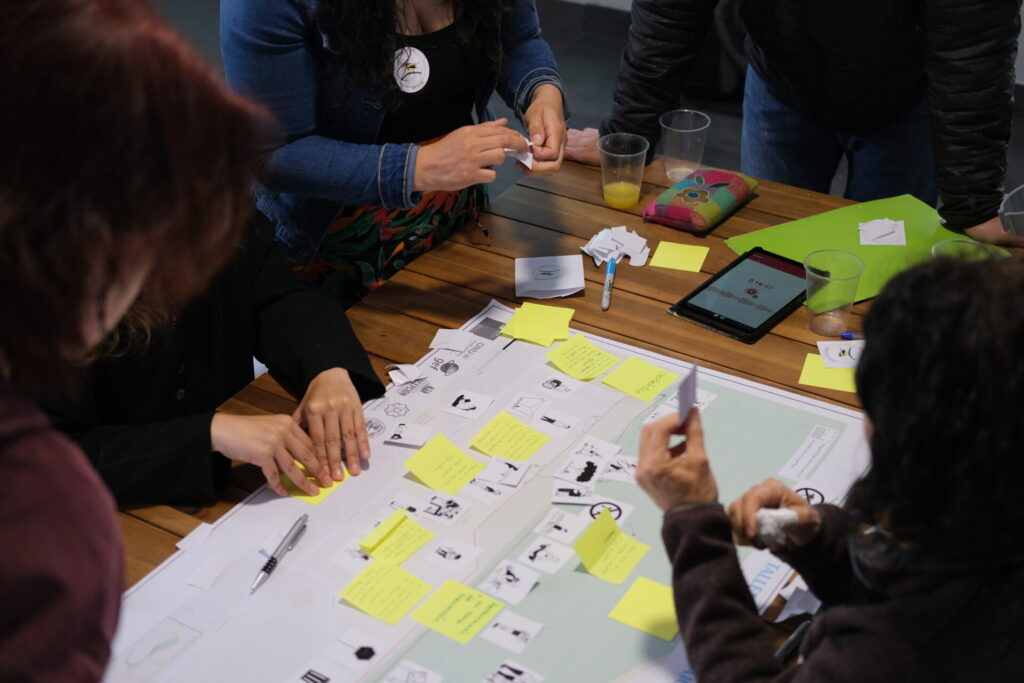 Talleres participativos. Créditos Fundación Cosmos.