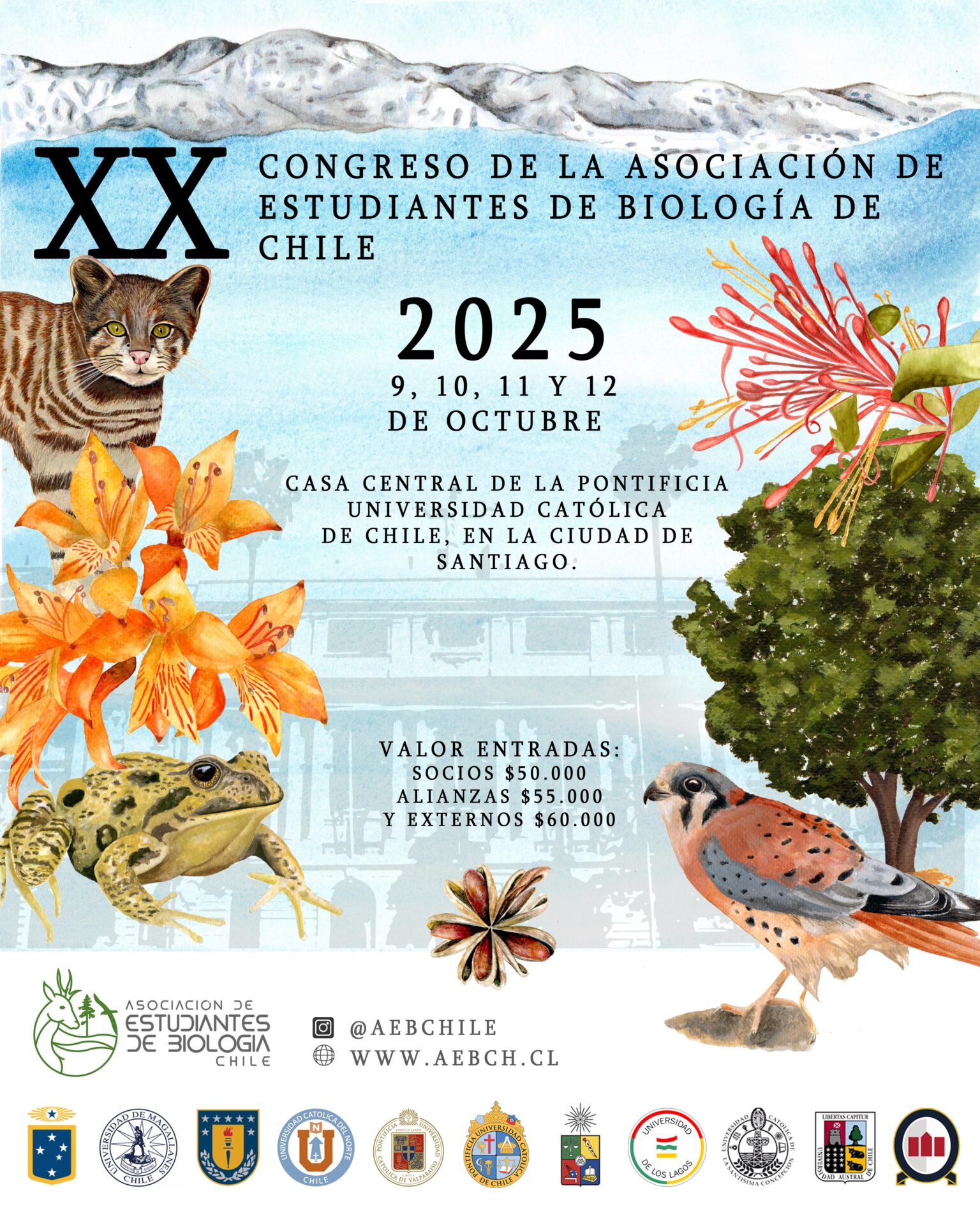 XX Congreso de la Asociación de Estudiantes de Biología de Chile