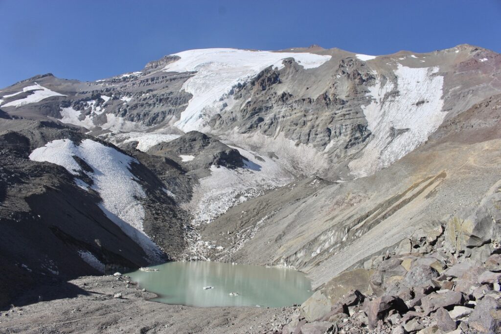 Cerro El Plomo. Créditos Kate Altemus Cullen y Millie Spencer