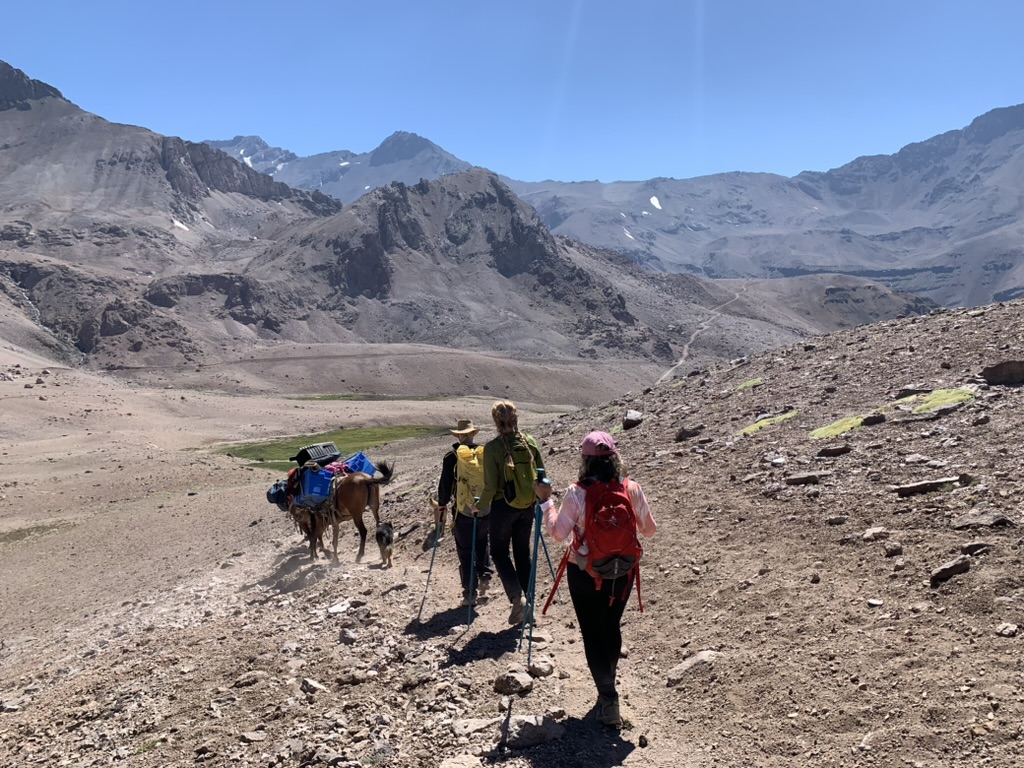 Cerro El Plomo. Créditos Kate Altemus Cullen y Millie Spencer