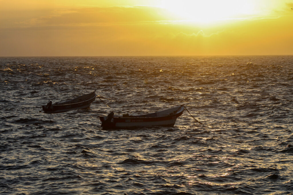 Atardecer desde Caleta Chome. Créditos: ©Tamara Núñez