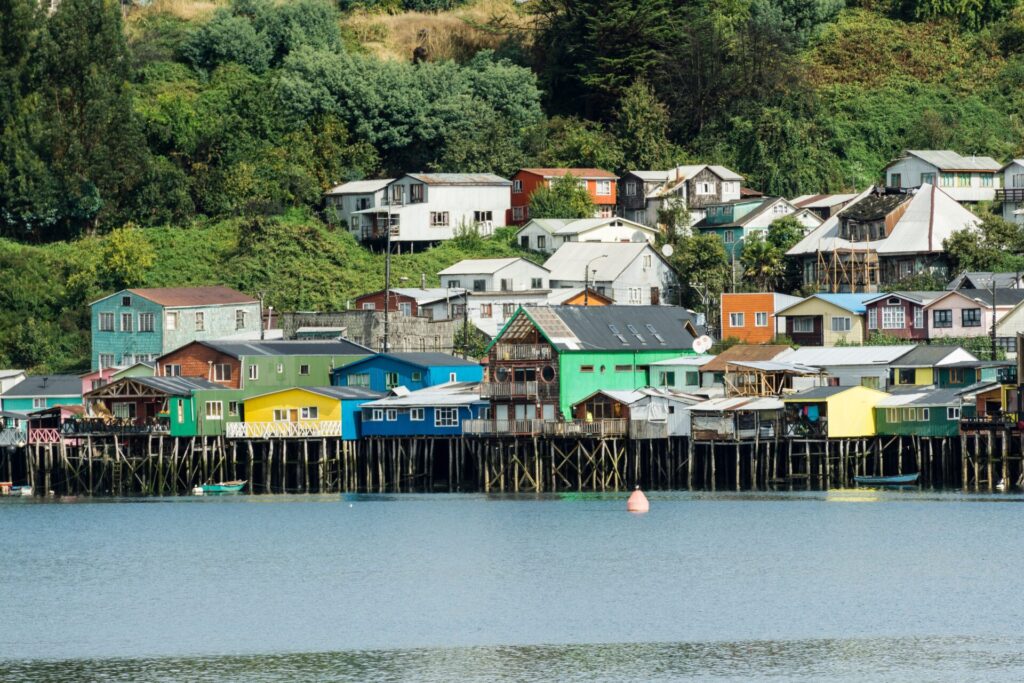 Palafitos en Chiloé.