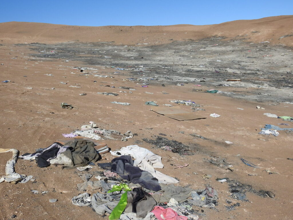 Vertedero Ilegal Caleta Buena. Créditos: ROC