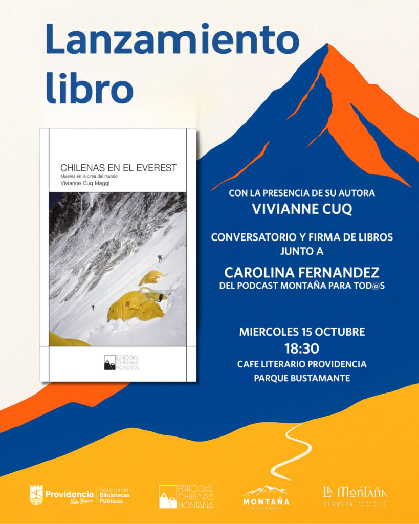 Chilenas en el Everest. Créditos Editorial Chilena de Montaña