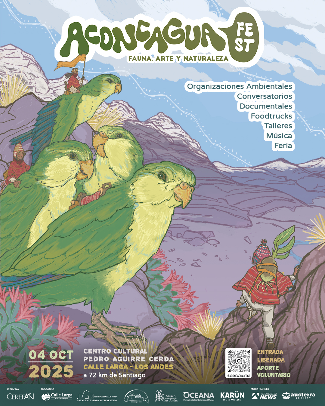 Vuelve el Aconcagua Fest 2025: un encuentro para celebrar y proteger la naturaleza