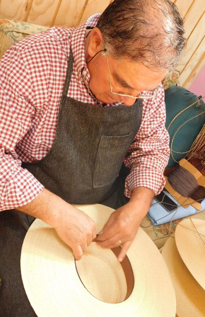 Chupallero. Imagen: "Chupallas de Ninhue: una denominación de origen para el valle del Itata"