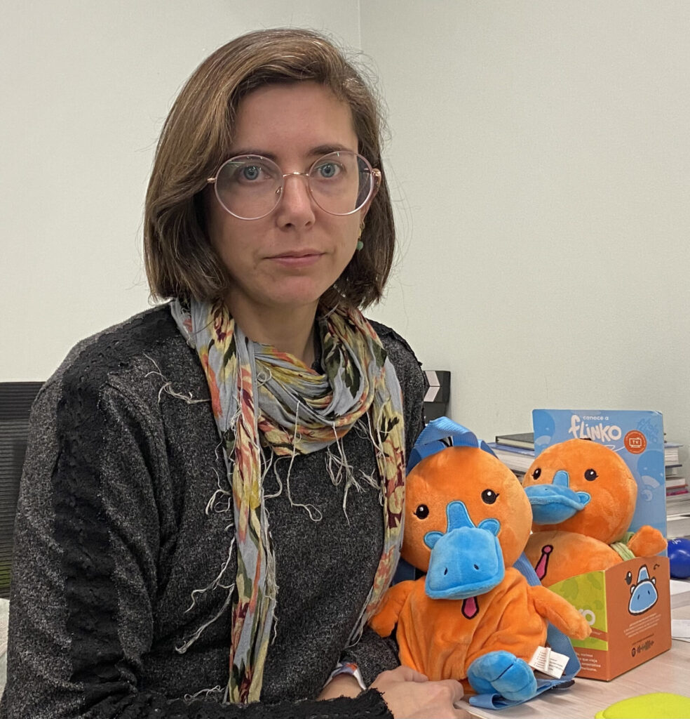 Serie infantil "Hola Flinko", creada por Isabel Rosemblatt