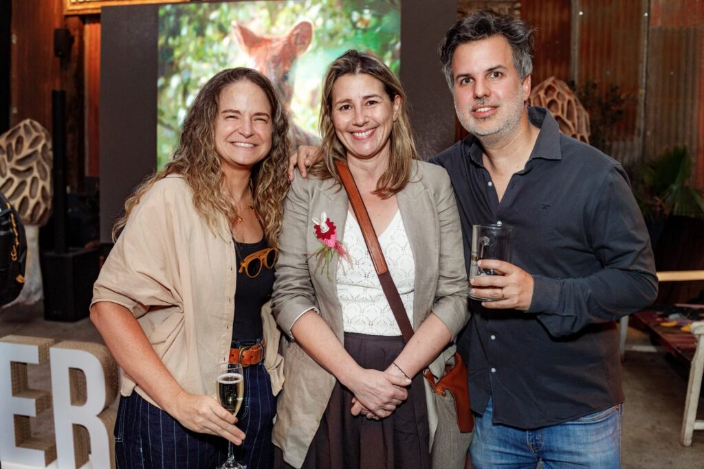 Francisca Lira, Verónica Torres y Martín del Río.