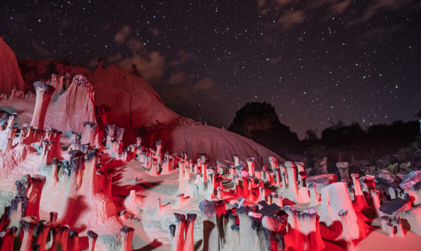“Chimeneas de hadas”: Las extrañas formaciones geológicas que por primera vez se encuentran en Brasil