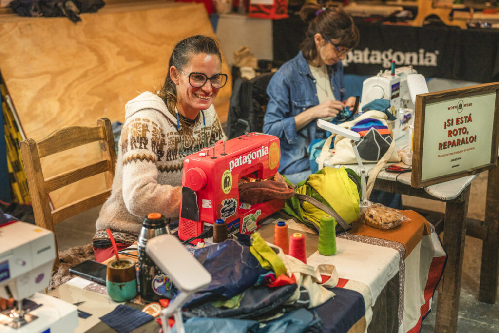 Taller upcycling. Créditos Patagonia