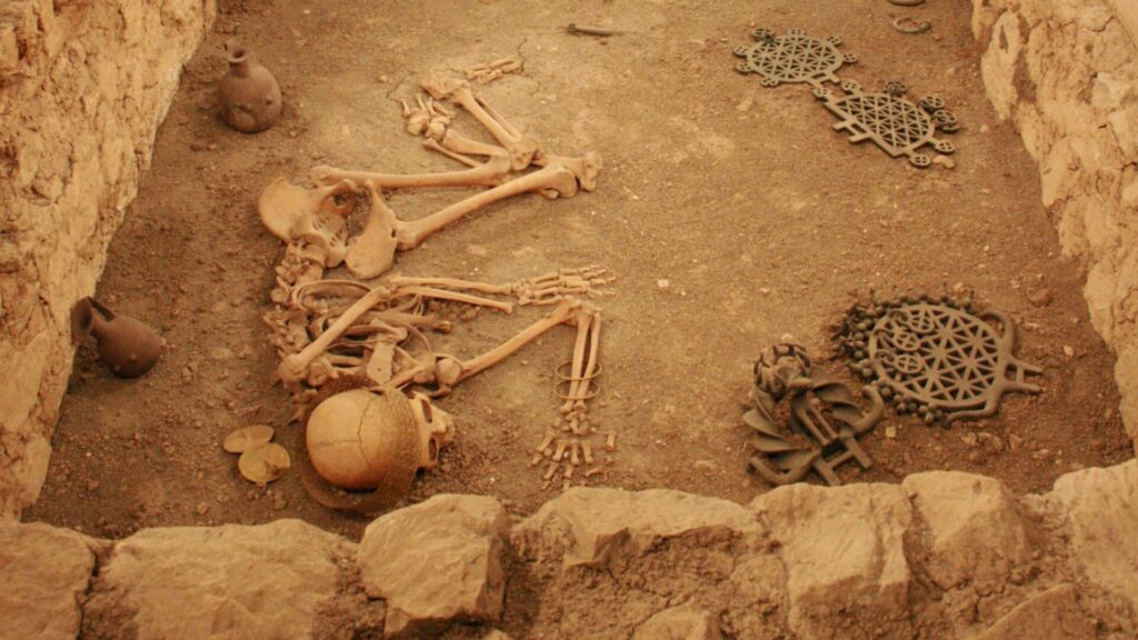 Entierro ancestral. Créditos: Zabun.