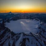 Atardecer Volcan Sollipulli. ©Fernando Gudenschwager