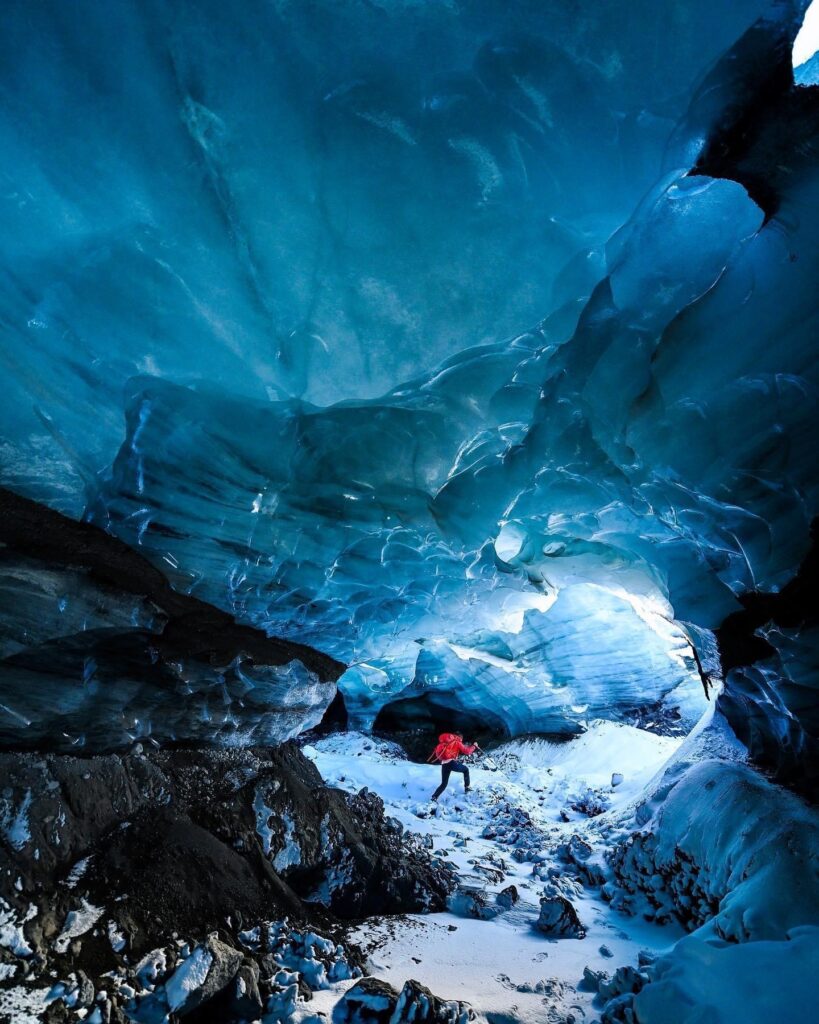 Glaciar Pichillancahue Verano. ©Fernando Gudenschwager