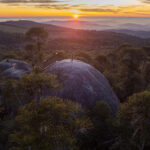 Piedra del Aguila, Parque Nacional Nahuelbuta. Humedal de Molcul. ©Fernando Gudenschwager