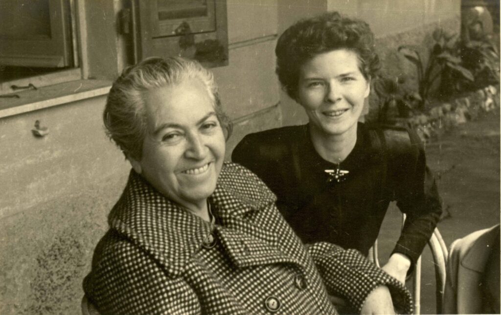 Gabriela Mistral y Doris Dana. Créditos: ©Archivo Visual del Museo de la Educación Gabriela Mistral