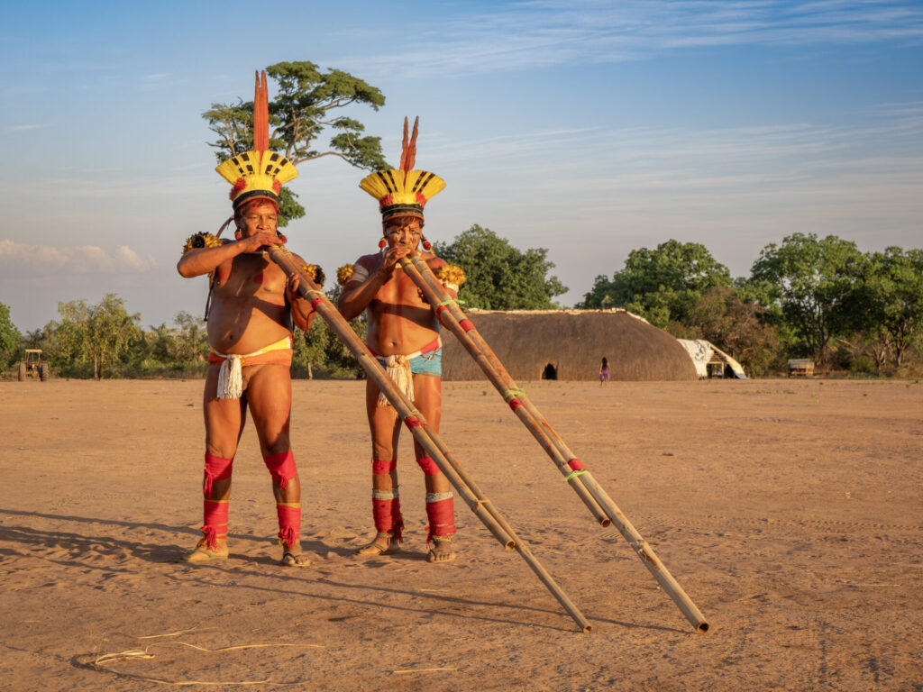 Tribu Mehinaku. Foto de Fernardo Rosselot