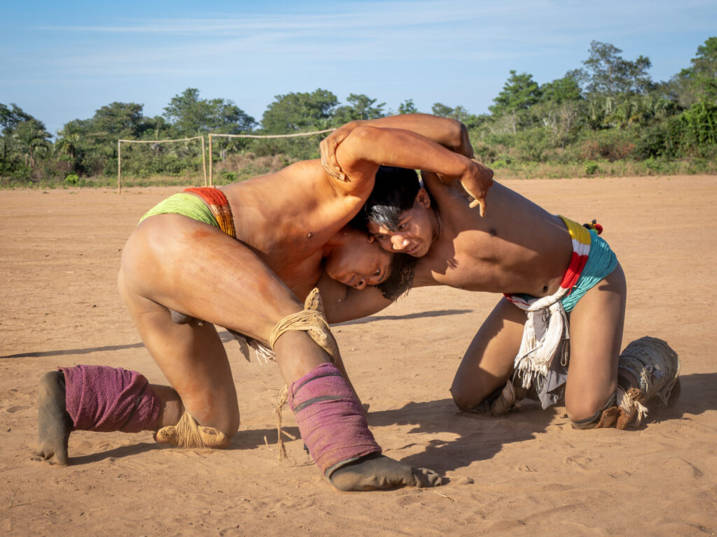 Tribu Mehinaku. Foto de Fernardo Rosselot