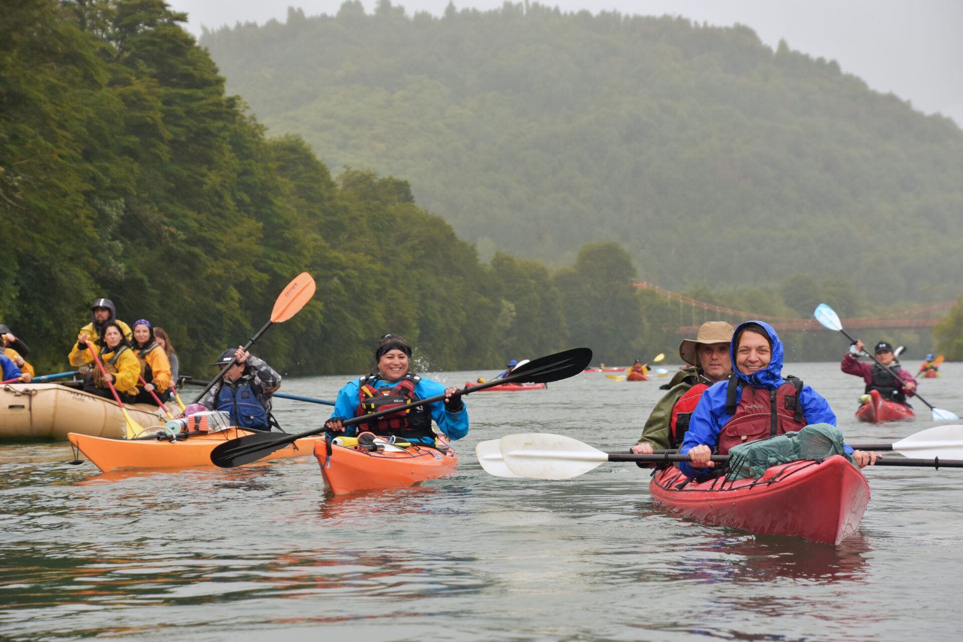 Palena Río Abajo celebra su décimo aniversario con el descenso completo del río Palena