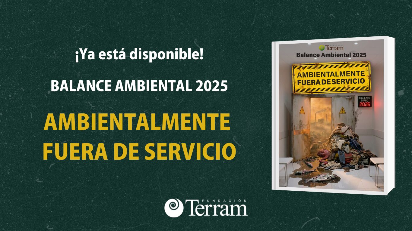 Balance Ambiental Fundación Terram 2025: Ambientalmente fuera de servicio