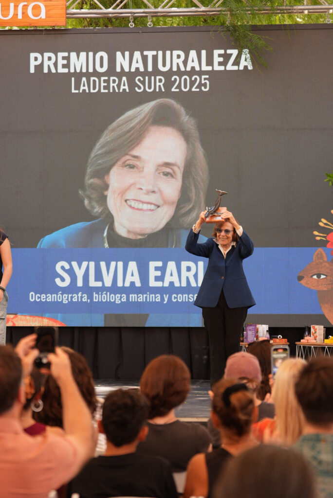 premiación Naturaleza a Sylvia Earle
