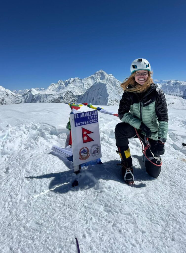 Sofía Cofré, trail runner y alpinista chilena