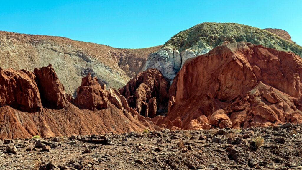 Valle del Arcoíris, en San Pedro de Atacama. Créditos: Jekaterina Sahmanova.