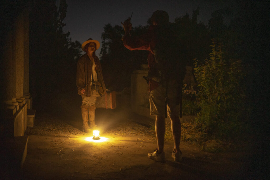 Segmento de la búsqueda de la mujer desaparecida