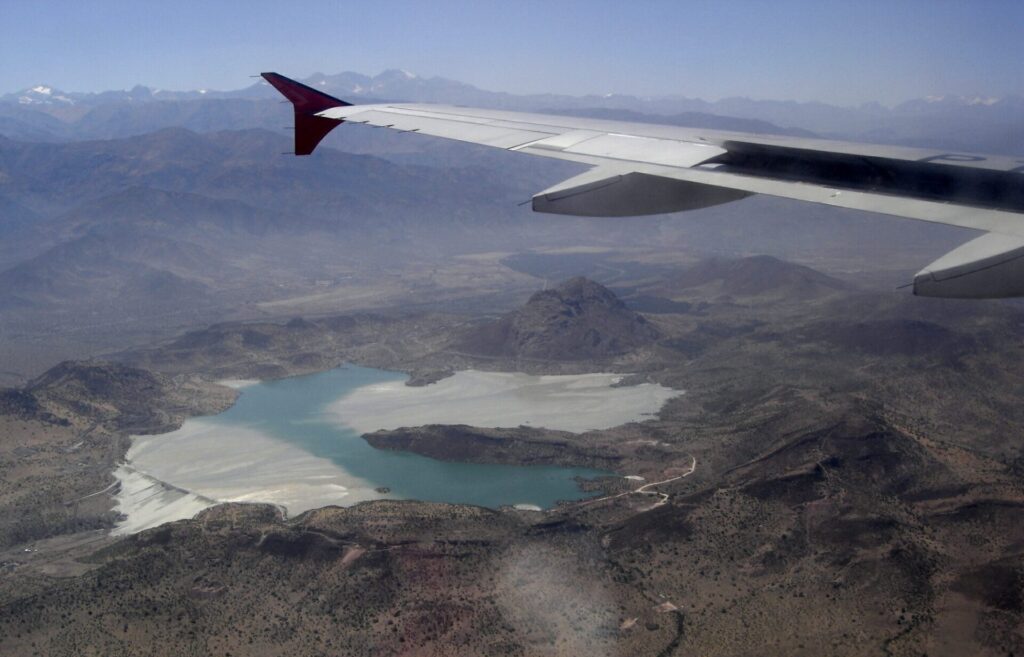 Tranque Las Tortolas RM. Créditos: ©Google Earth