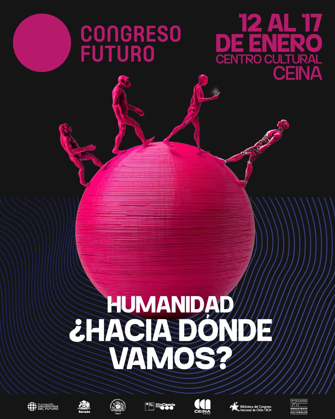 Congreso Futuro presenta su parrilla 2026 en el marco de sus 15 años de historia