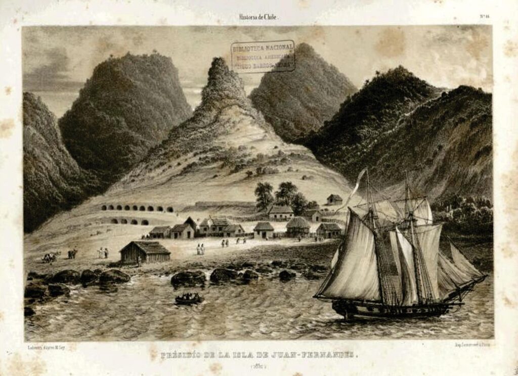 Presidio en Juan Fernández.