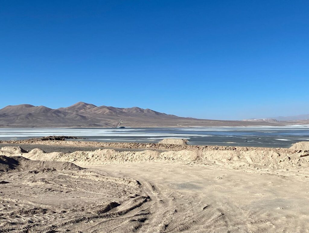 Tranque Laguna Seca. Créditos: ©Cloud Metrics