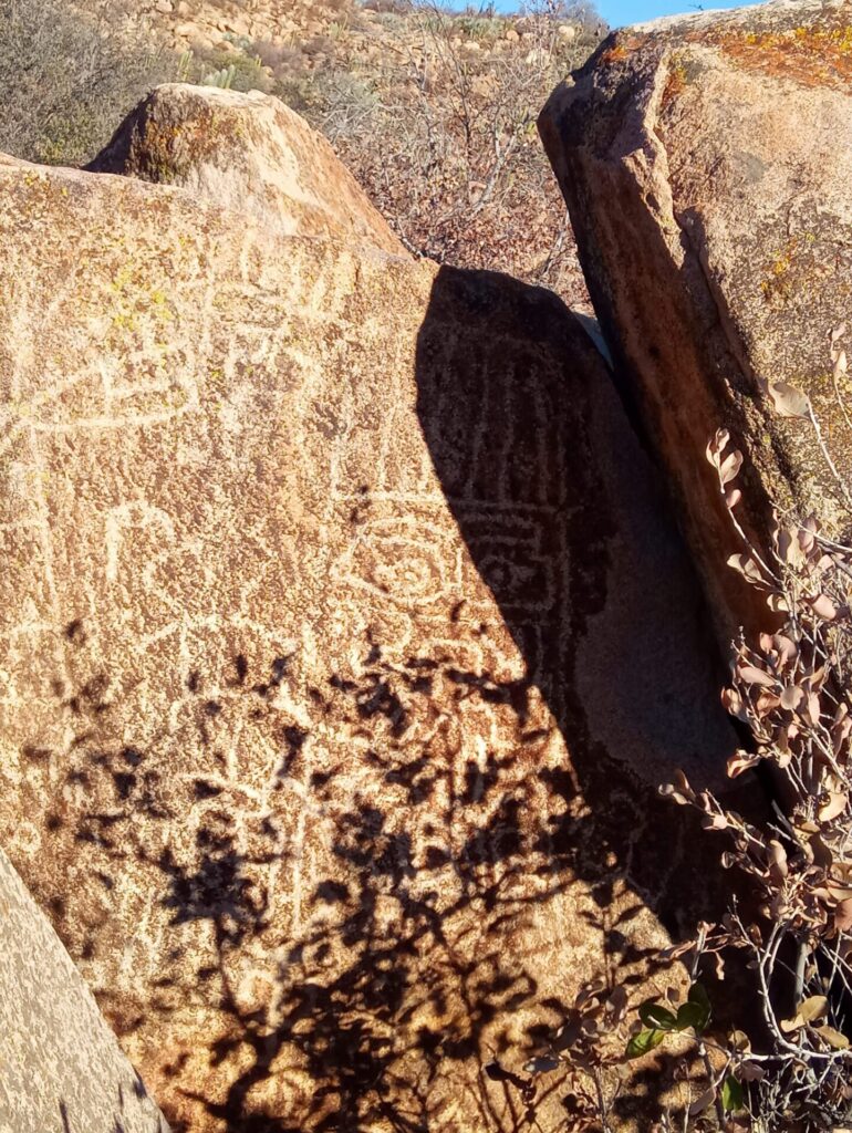 Arte rupestre en Valle de Chalinga. Créditos: Jorge Sebastián Hernández, fundador de la ONG Petroglifos del Choapa Chile (@petroglifoschoapa_conservacion).