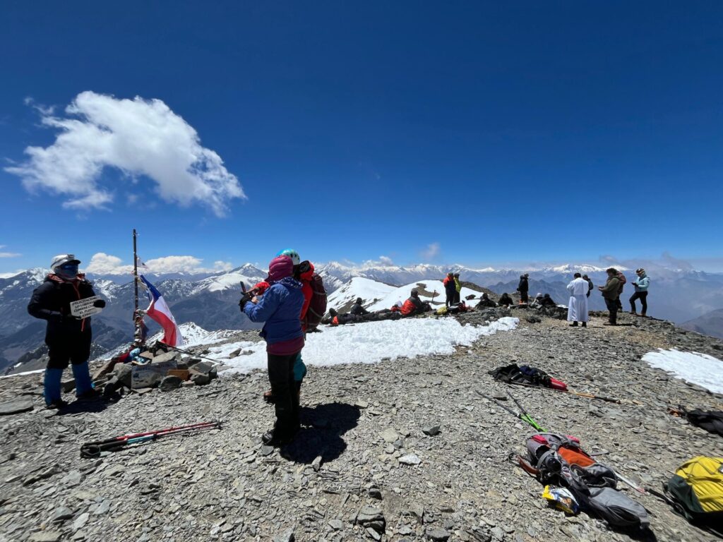 Cumbre del Cerro El Plomo