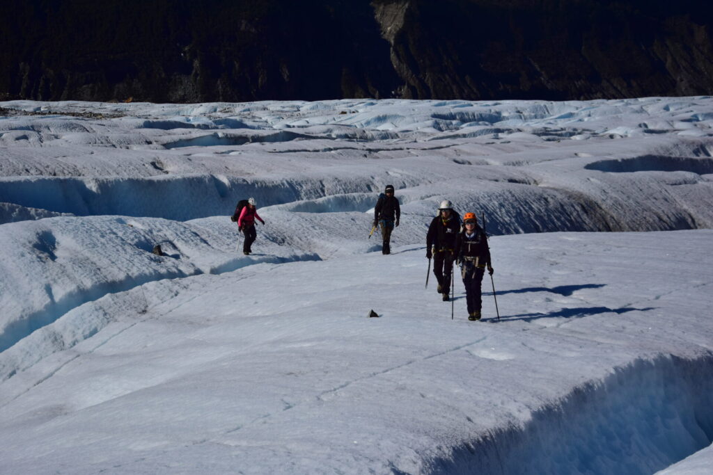 Caminata en glaciares