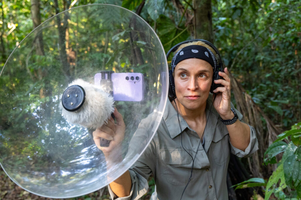 Audición de especies nativas.