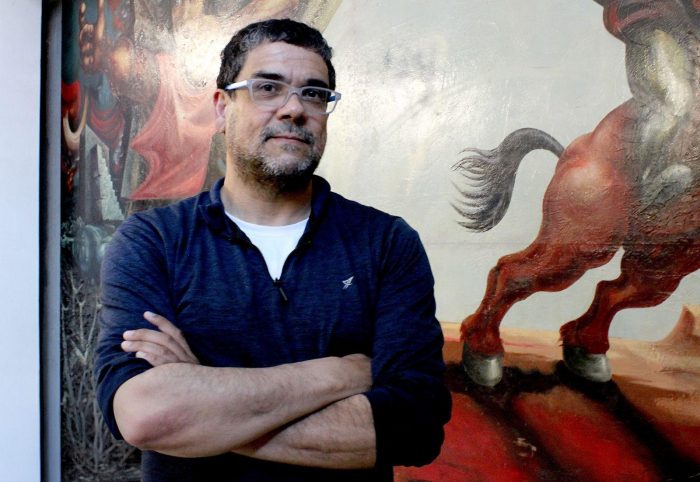 Andrés Troncoso, autor del libro