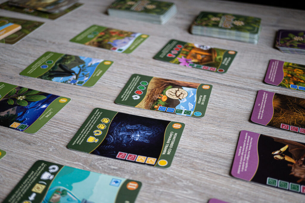 Cartas del juego Quillén