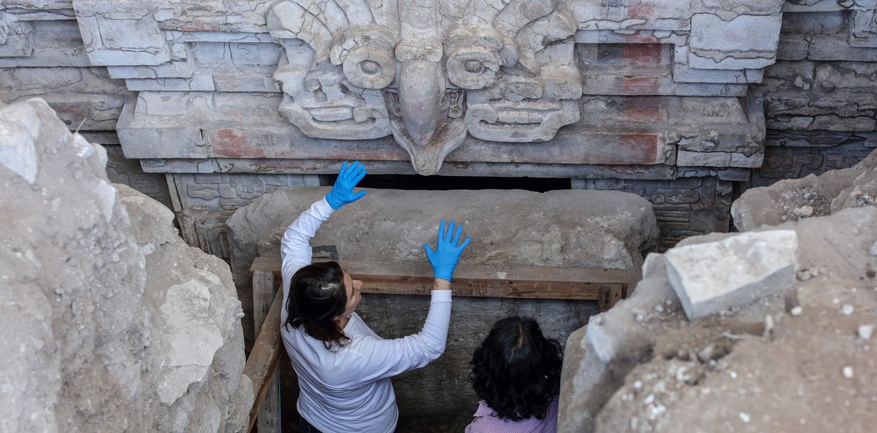 MÉXICO| El hallazgo arqueológico más relevante de la última década en el país: Descubren tumba zapoteca del año 600 en Oaxaca