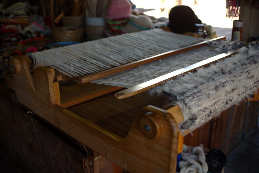 Telar tradicional chilote