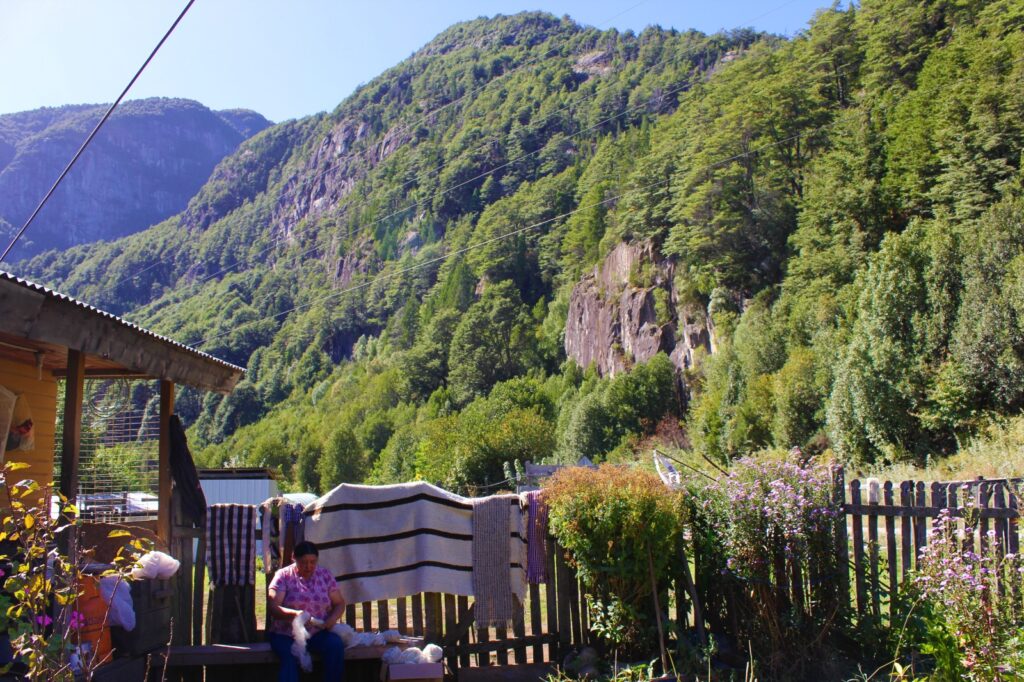 sector del río El Malito en Palena.