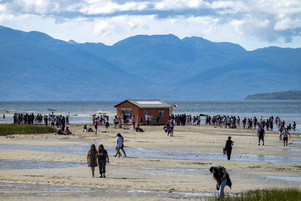 Primer tramo de la tiradura de la casa