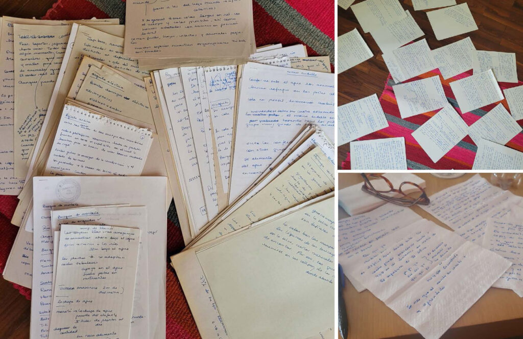 fotos libro y proceso creativo vida y costumbres en la amazonía