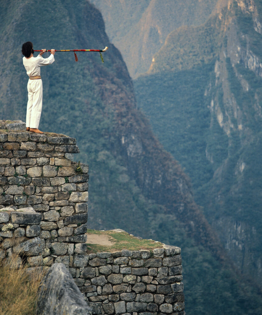 Los Jaivas en Machu Picchu. Créditos: Los Jaivas.