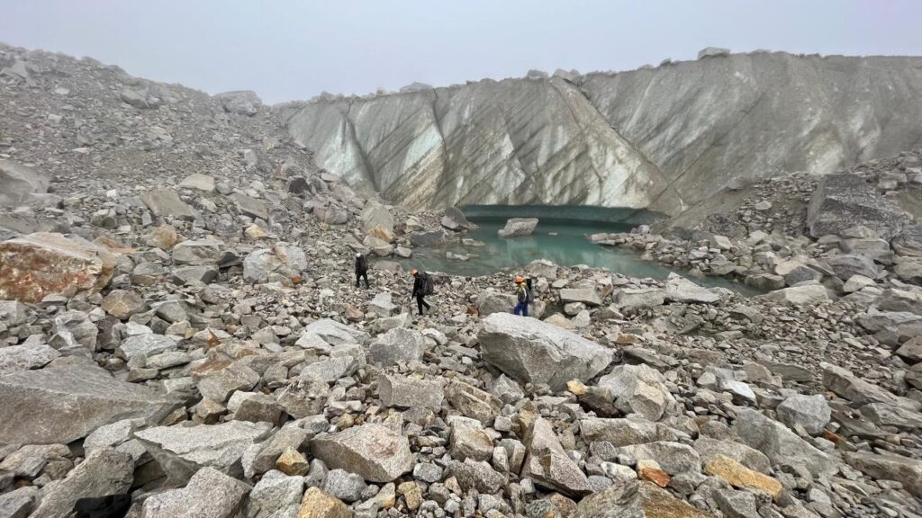 Glaciar Exploradores, región de Aysén. Foto: cortesía Francisco Croxatto.
