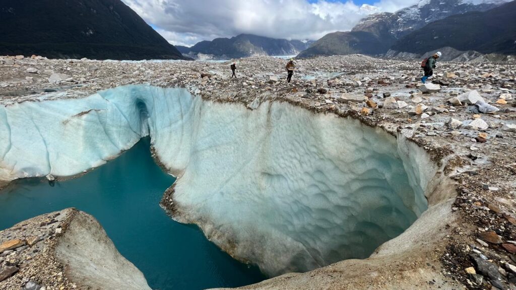 Glaciar Exploradores, región de Aysén. Foto: cortesía Francisco Croxatto.