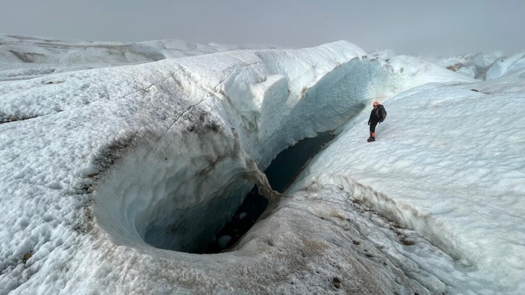 Glaciar Exploradores, región de Aysén. Foto: cortesía Francisco Croxatto.