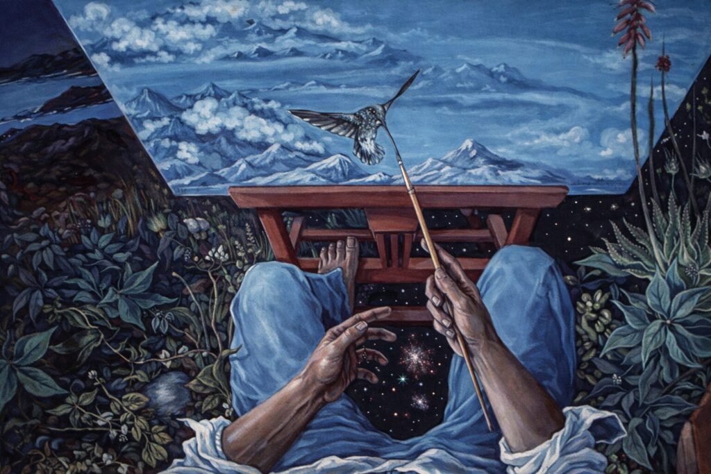 Obra de René Olivares. Créditos: René Olivares.