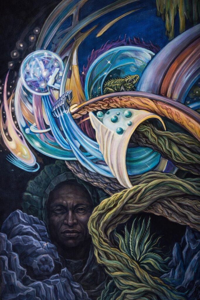 Obra de René Olivares. Créditos: René Olivares.