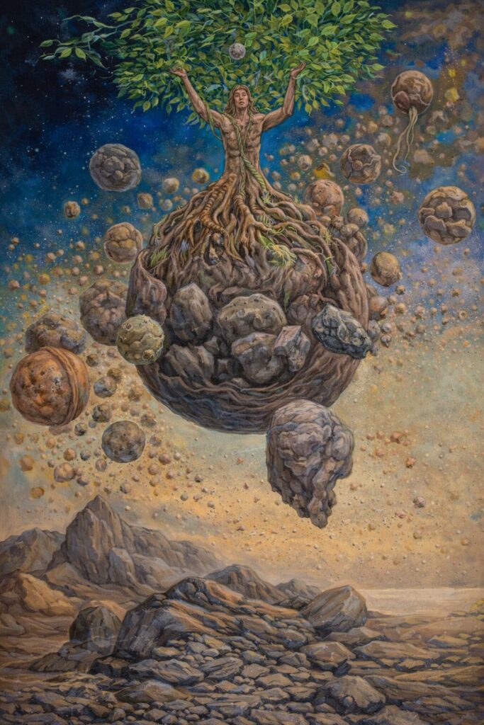 Obra de René Olivares. Créditos: René Olivares.