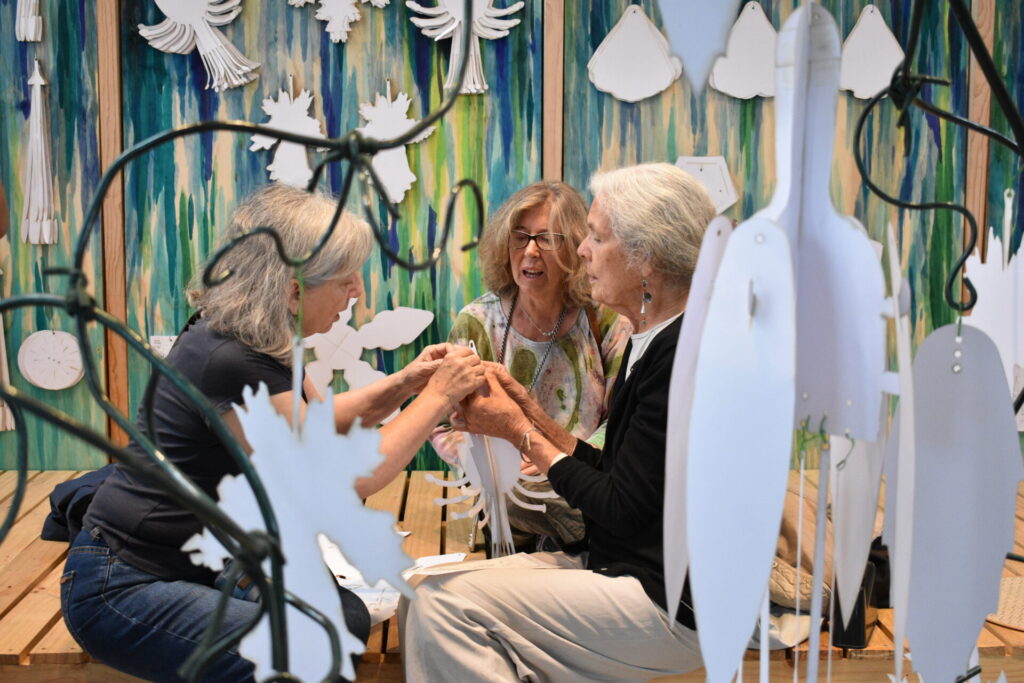 Transcurso del evento enredados en plantas